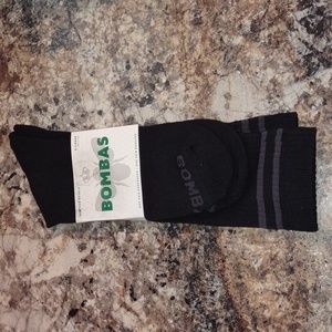 Bombas X-Large Black Socks